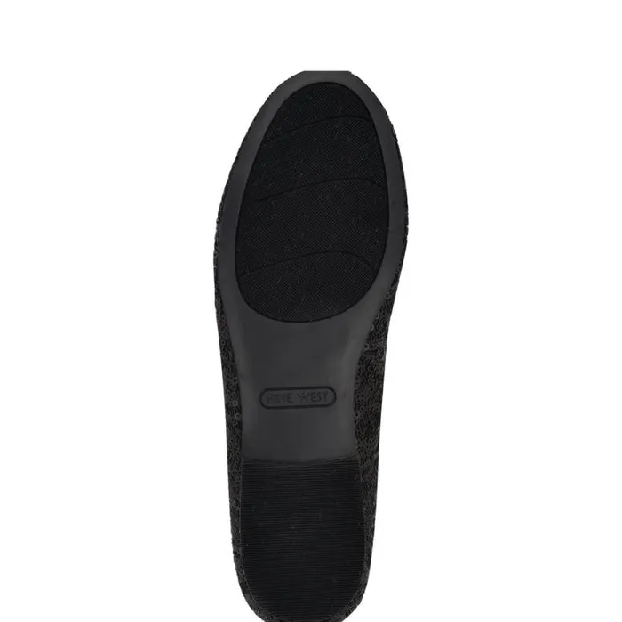 Nine West Flats Women Estieyp Ballet Flats Black Sequin
