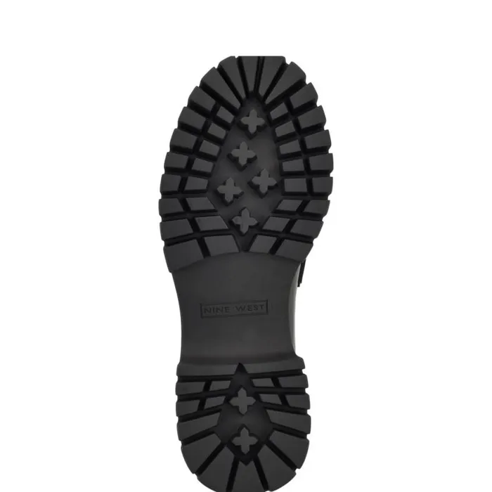 Nine West Flats Women Kpacie Casual Moc Loafers Black