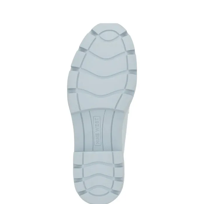 Nine West Flats Women Maibel SlipOn Loafers Light Blue Patent Nine West Flats Women Maibel SlipOn Loafers Light Blue Patent