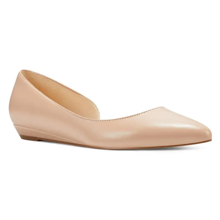 Nine West Flats Women Saige D039Orsay Flats Barely Nude Nine West Flats Women Saige D039Orsay Flats Barely Nude