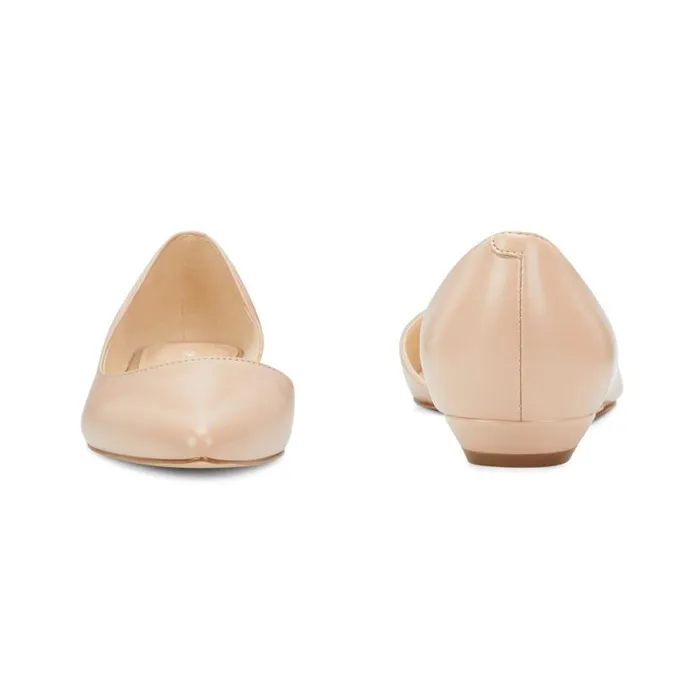 Nine West Flats Women Saige D039Orsay Flats Barely Nude Nine West Flats Women Saige D039Orsay Flats Barely Nude