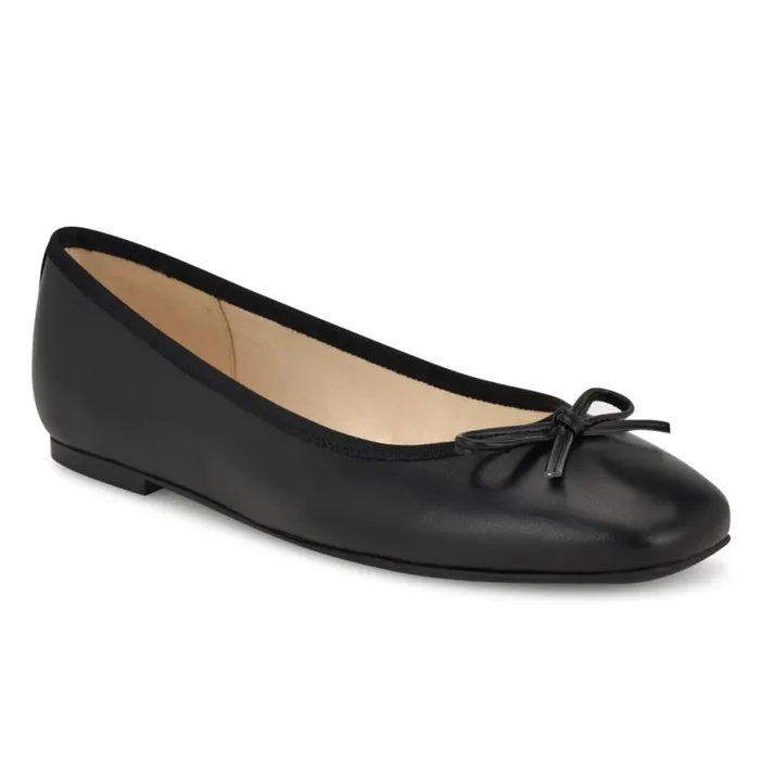 Nine West Flats Women Tootsy Ballet Flats Black