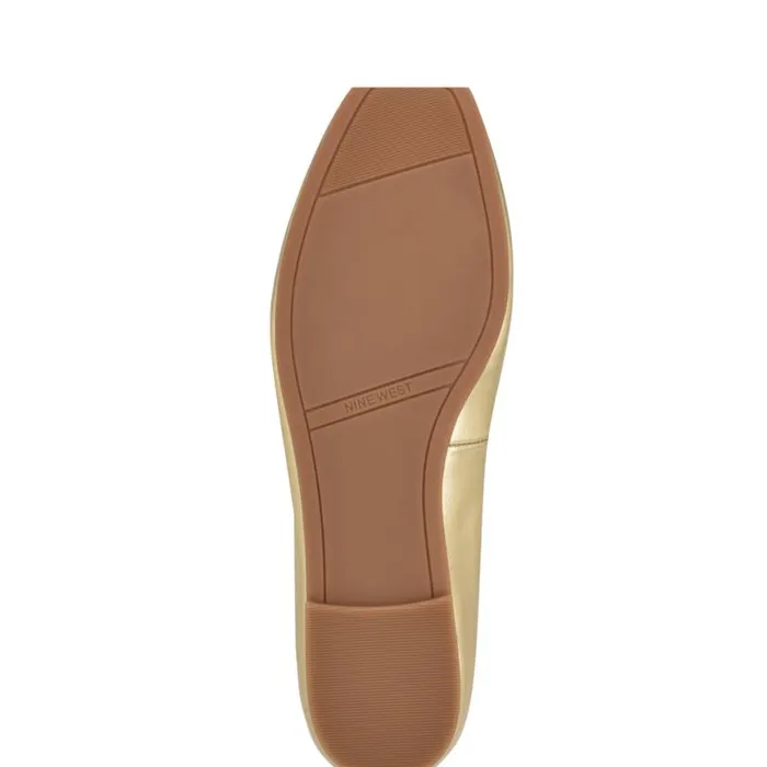 Nine West Flats Women Tootsy Ballet Flats Platino
