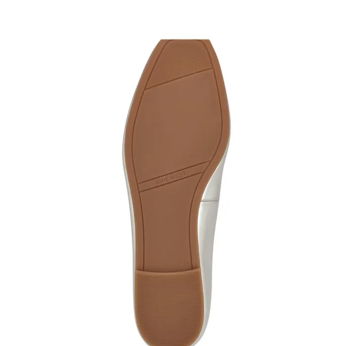 Nine West Flats Women Tootsy Ballet Flats Silver Nine West Flats Women Tootsy Ballet Flats Silver