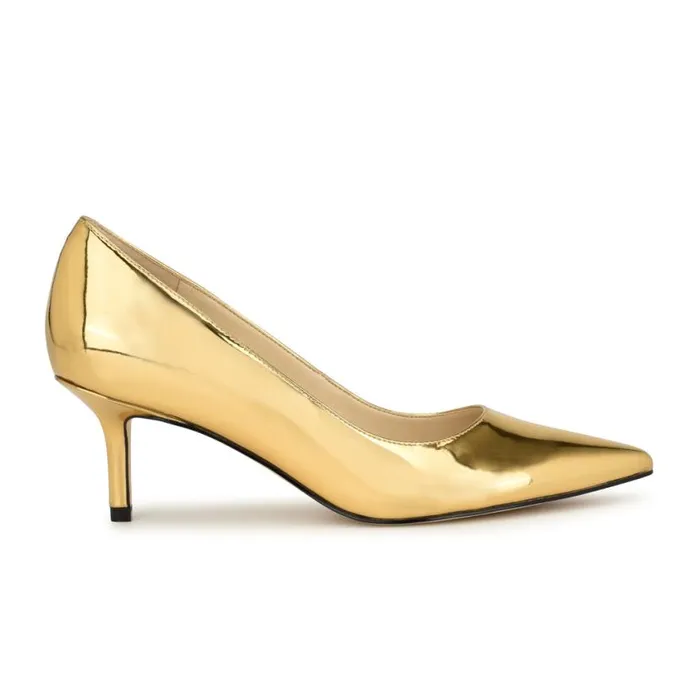 Nine West Heels Women Arlene Pointy Toe Pumps Bronze