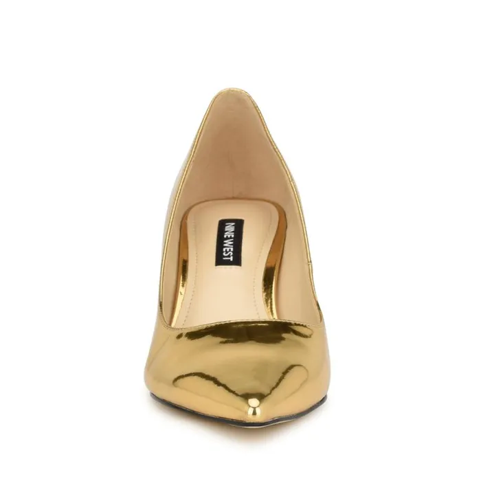 Nine West Heels Women Arlene Pointy Toe Pumps Bronze Nine West Heels Women Arlene Pointy Toe Pumps Bronze