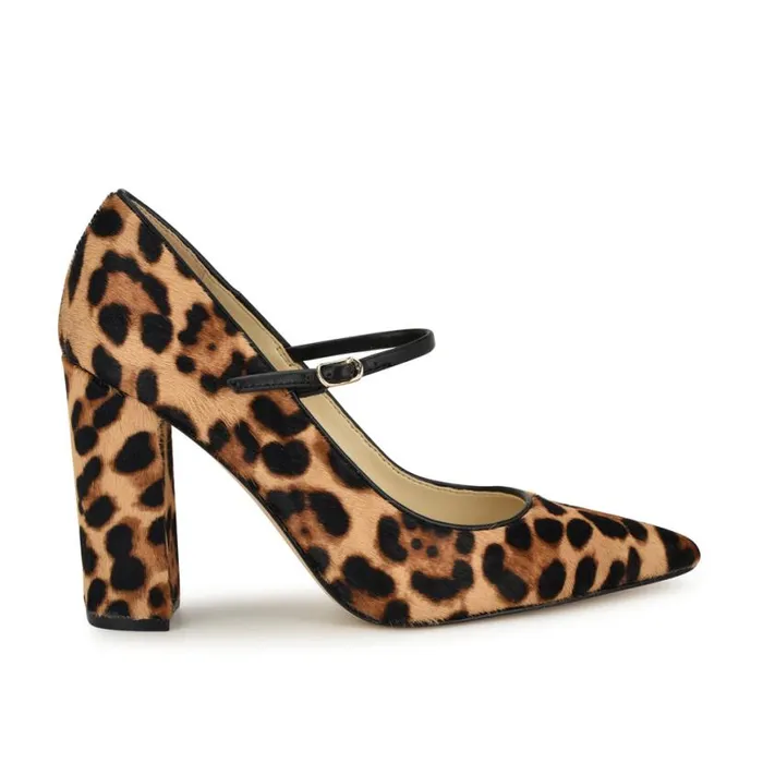 Nine West Heels Women Carlien Mary Jane Pumps Leopard