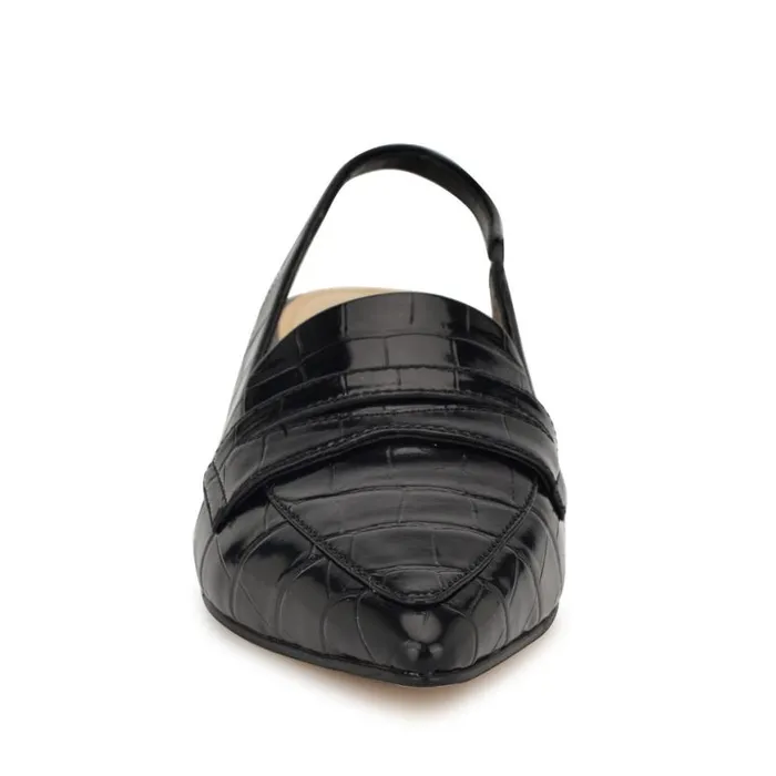 Nine West Heels Women Charlot Tailored Slingback Pumps Black