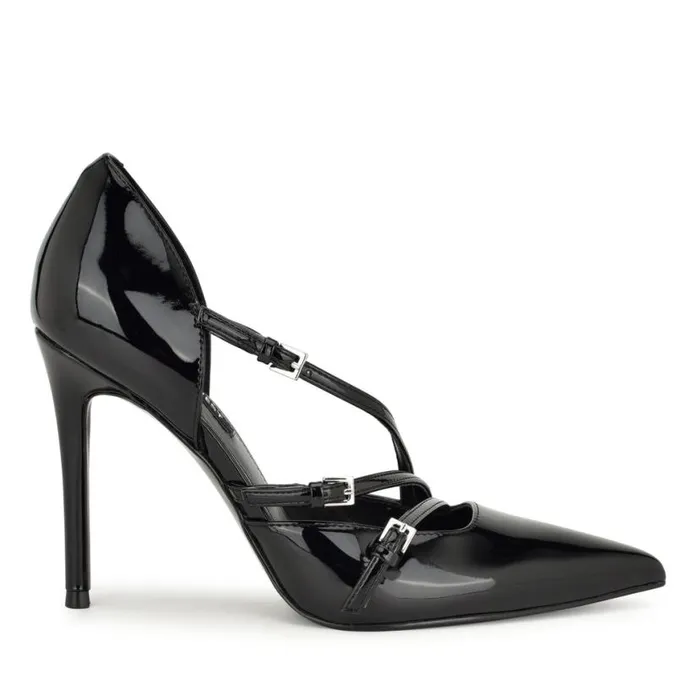 Nine West Heels Women Filma Pointy Toe Pumps Blackblack