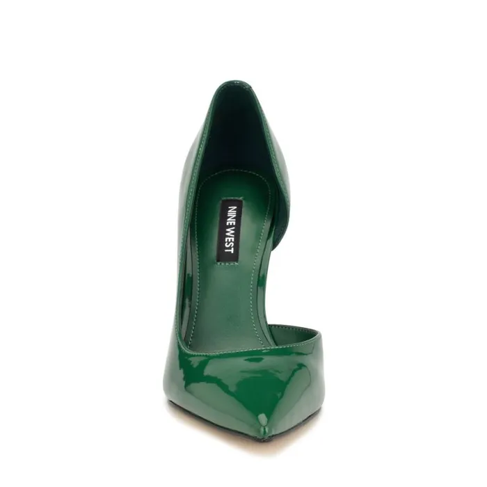 Nine West Heels Women Folowe D039Orsay Pointy Toe Pumps Green Nine West Heels Women Folowe D039Orsay Pointy Toe Pumps Green