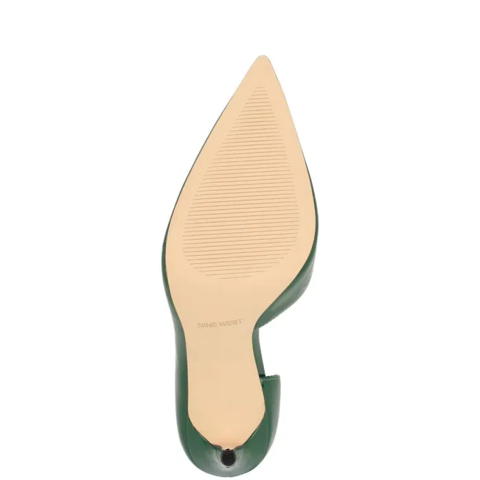 Nine West Heels Women Folowe D039Orsay Pointy Toe Pumps Green Nine West Heels Women Folowe D039Orsay Pointy Toe Pumps Green