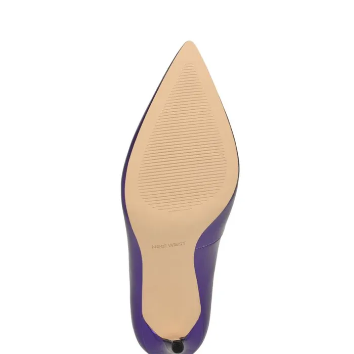 Nine West Heels Women Fresh Pointy Toe Pumps Purple Mirror Patent Nine West Heels Women Fresh Pointy Toe Pumps Purple Mirror Patent