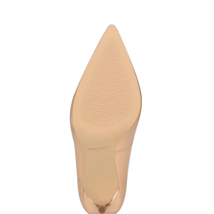 Nine West Heels Women Fresh Pointy Toe Pumps Rose Gold Nine West Heels Women Fresh Pointy Toe Pumps Rose Gold