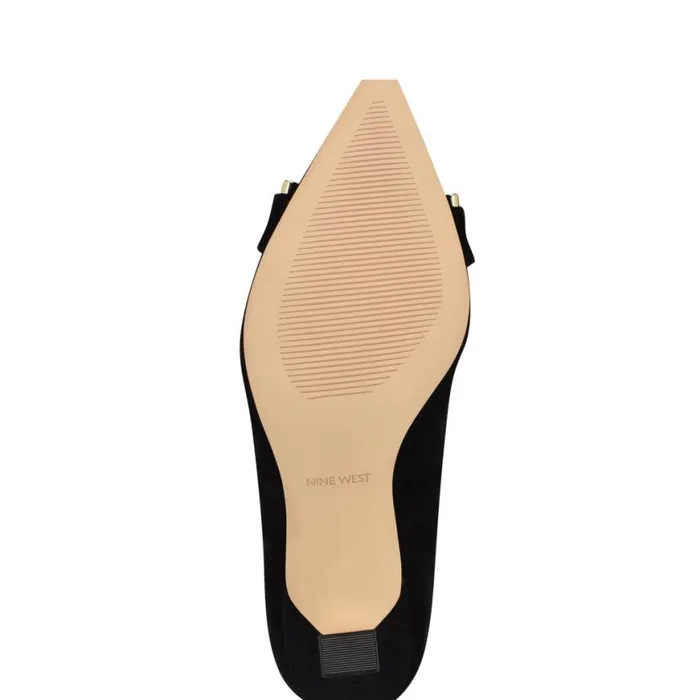 Nine West Heels Women Jella Emebellishd Dress Pumps Black Nine West Heels Women Jella Emebellishd Dress Pumps Black