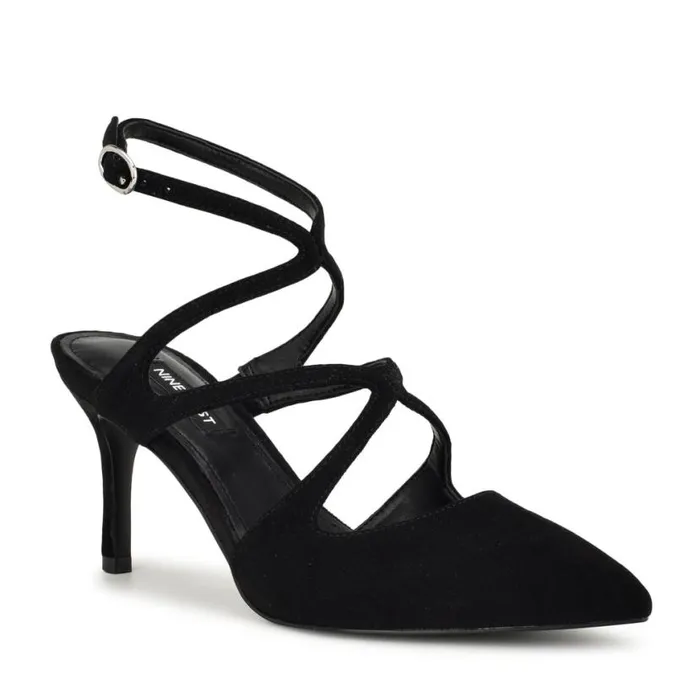Nine West Heels Women Maes Dress Pumps Black Nine West Heels Women Maes Dress Pumps Black