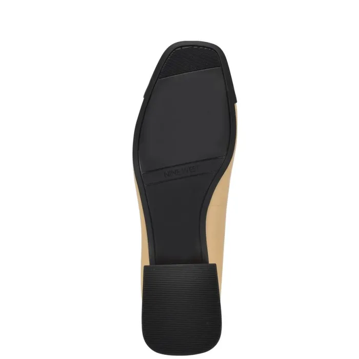 Nine West Heels Women Sophe Cap Toe Pumps Natural Leatherblack Nine West Heels Women Sophe Cap Toe Pumps Natural Leatherblack