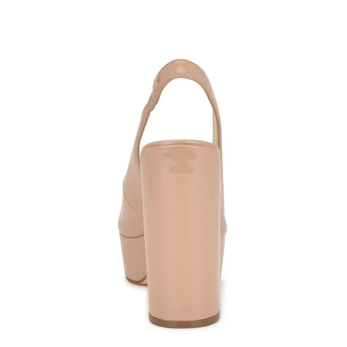Nine West Heels Women Trins Slingback Pumps Light Natural Nine West Heels Women Trins Slingback Pumps Light Natural