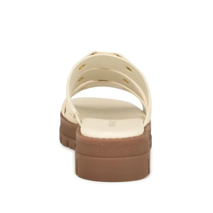 Nine West Sandals Women Cazz Fisherman Slide Sandals Ivory Nine West Sandals Women Cazz Fisherman Slide Sandals Ivory