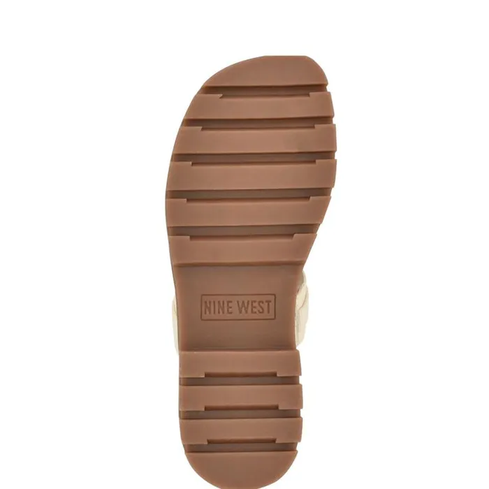 Nine West Sandals Women Cazz Fisherman Slide Sandals Ivory Nine West Sandals Women Cazz Fisherman Slide Sandals Ivory