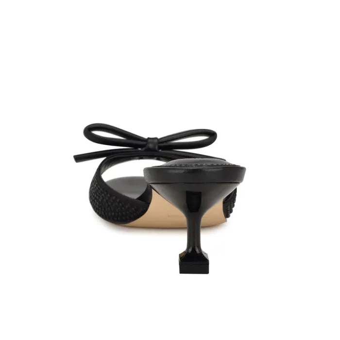 Nine West Sandals Women Delly Bow Sandals Black Nine West Sandals Women Delly Bow Sandals Black
