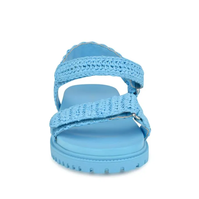 Nine West Sandals Women Dinrah Footbed Sandals Blue Nine West Sandals Women Dinrah Footbed Sandals Blue