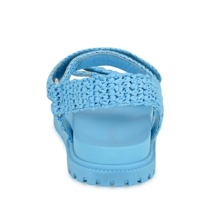 Nine West Sandals Women Dinrah Footbed Sandals Blue Nine West Sandals Women Dinrah Footbed Sandals Blue