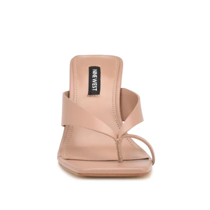 Nine West Sandals Women Durlife Heeled Thong Sandals Dark Blush Nine West Sandals Women Durlife Heeled Thong Sandals Dark Blush