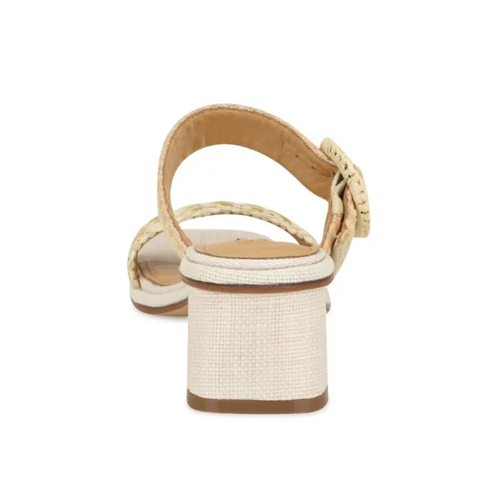 Nine West Sandals Women Emerey Woven Slide Sandals Natural