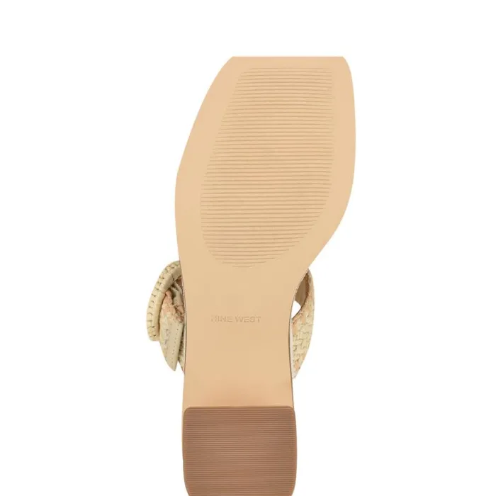 Nine West Sandals Women Emerey Woven Slide Sandals Natural