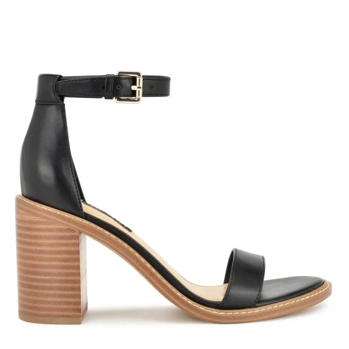 Nine West Sandals Women Erla Tailored Sandals Black
