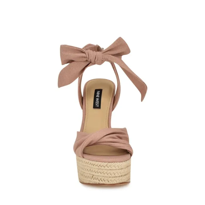 Nine West Sandals Women Gertha Platform Espadrille Sandals Blush Nine West Sandals Women Gertha Platform Espadrille Sandals Blush