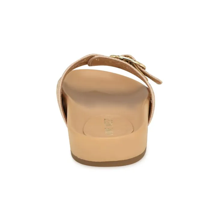 Nine West Sandals Women Giulia Casual Footbed Sandals Natural Raffia Nine West Sandals Women Giulia Casual Footbed Sandals Natural Raffia