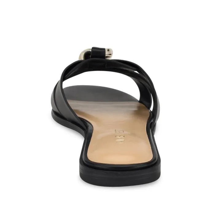 Nine West Sandals Women Graso Casual Flat Sandals Black Nine West Sandals Women Graso Casual Flat Sandals Black