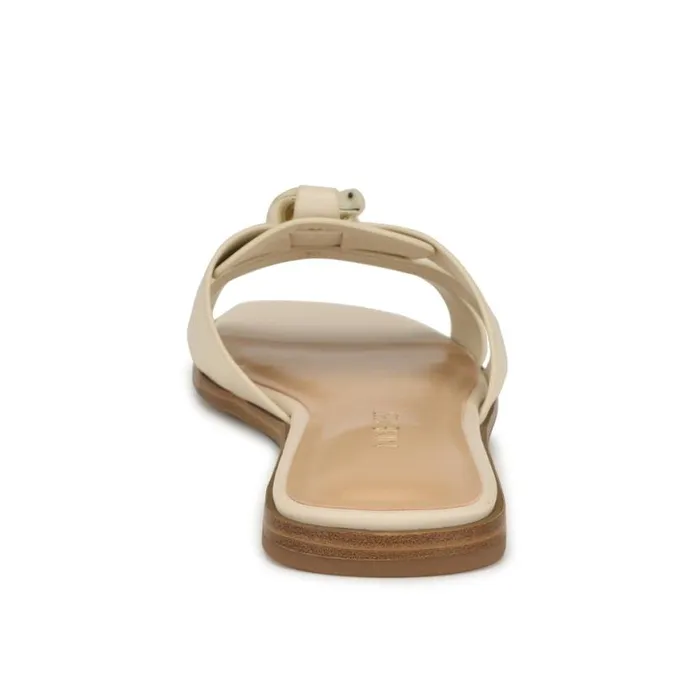 Nine West Sandals Women Graso Casual Flat Sandals Ivory Nine West Sandals Women Graso Casual Flat Sandals Ivory