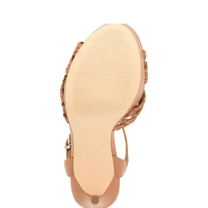 Nine West Sandals Women Grecia Platform Sandals Medium Natural