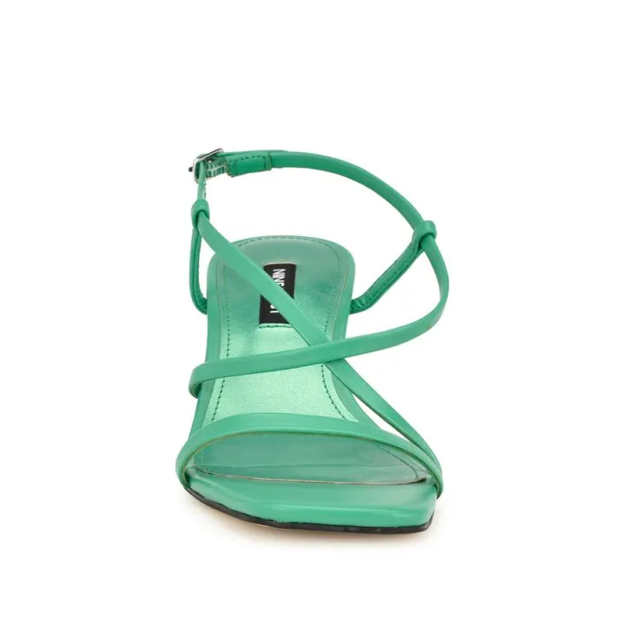 Nine West Sandals Women Haya Strappy Sandals Green Nine West Sandals Women Haya Strappy Sandals Green