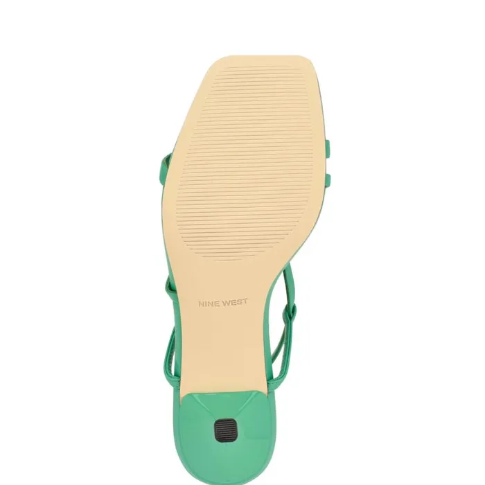 Nine West Sandals Women Haya Strappy Sandals Green Nine West Sandals Women Haya Strappy Sandals Green