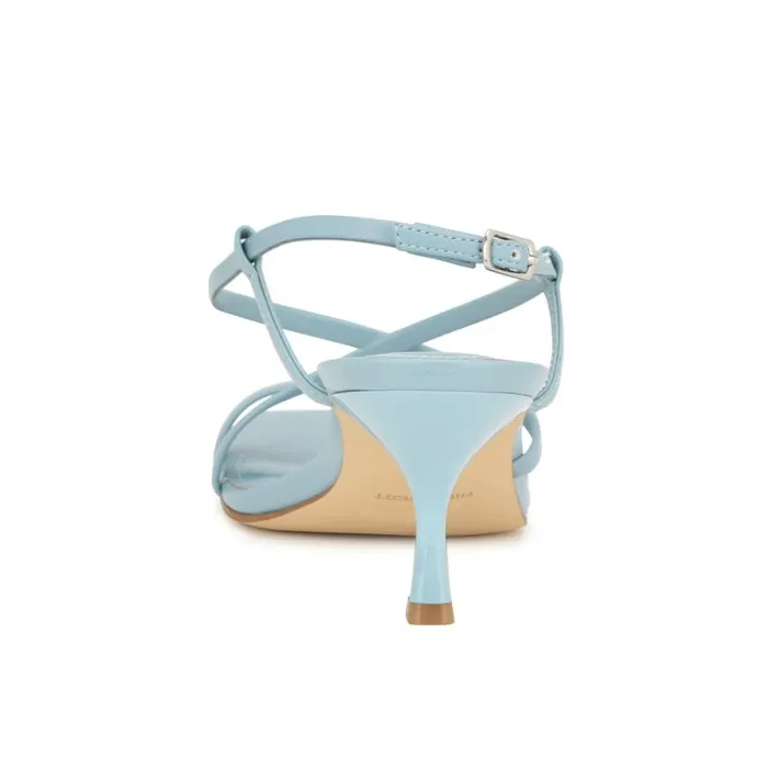 Nine West Sandals Women Haya Strappy Sandals Light Blue Nine West Sandals Women Haya Strappy Sandals Light Blue
