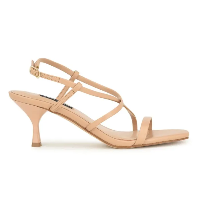Nine West Sandals Women Haya Strappy Sandals Warm Blush