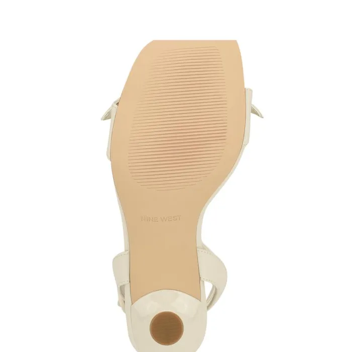 Nine West Sandals Women Kensta Bow Sandals Chic Cream Nine West Sandals Women Kensta Bow Sandals Chic Cream