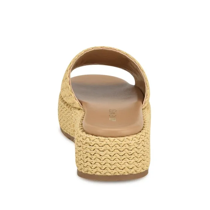 Nine West Sandals Women Keziah Flatform Slide Sandals Light Natural Nine West Sandals Women Keziah Flatform Slide Sandals Light Natural