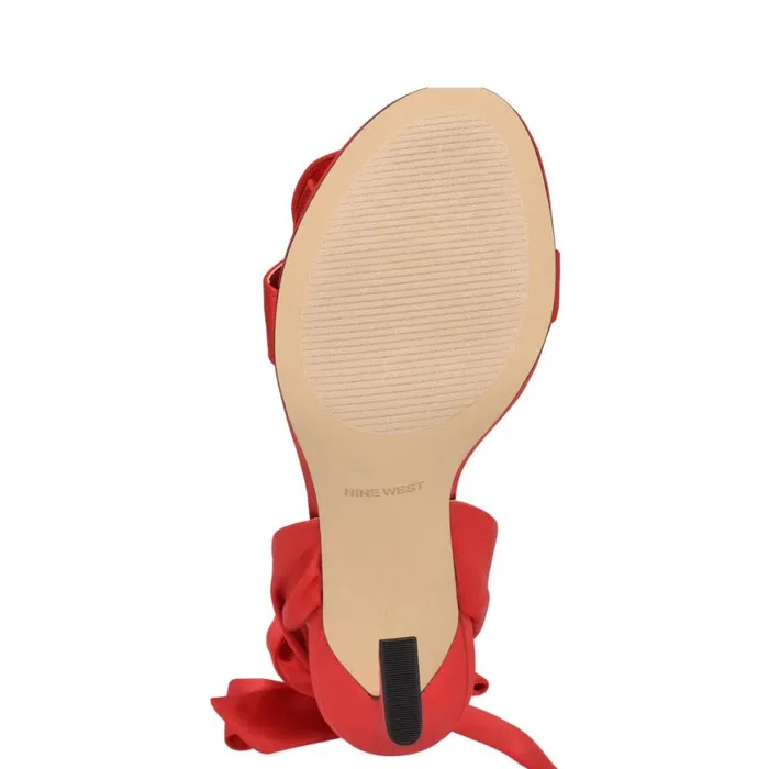 Nine West Sandals Women Krave Rosette Sandals Red