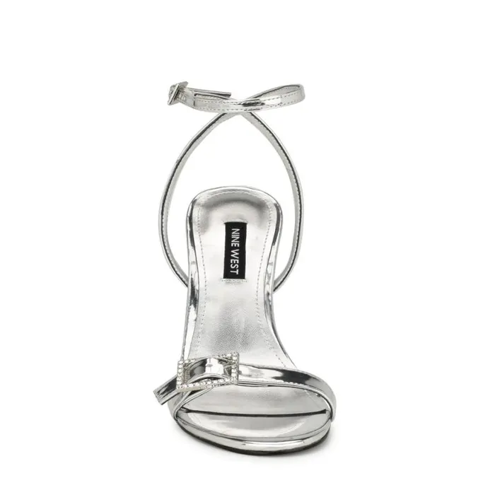 Nine West Sandals Women Moras Dress Sandals Silver Nine West Sandals Women Moras Dress Sandals Silver