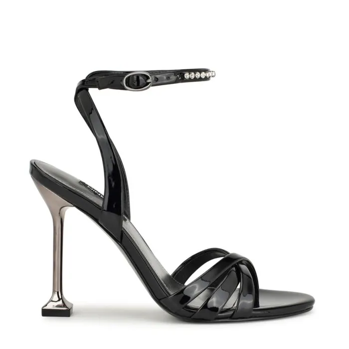 Nine West Sandals Women Noras Dress Sandals Black