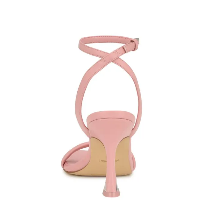 Nine West Sandals Women Nyra Ankle Strap Sandals Pink Nine West Sandals Women Nyra Ankle Strap Sandals Pink