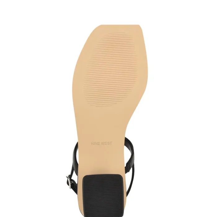 Nine West Sandals Women Purdy Block Heel Sandals Black Nine West Sandals Women Purdy Block Heel Sandals Black