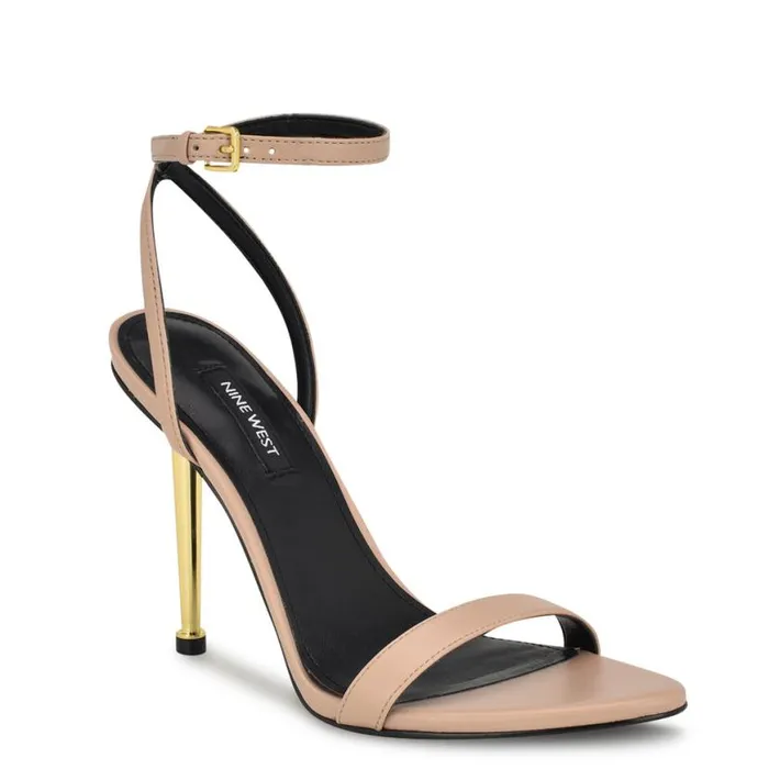Nine West Sandals Women Reina Ankle Strap Sandals Light Natural Nine West Sandals Women Reina Ankle Strap Sandals Light Natural