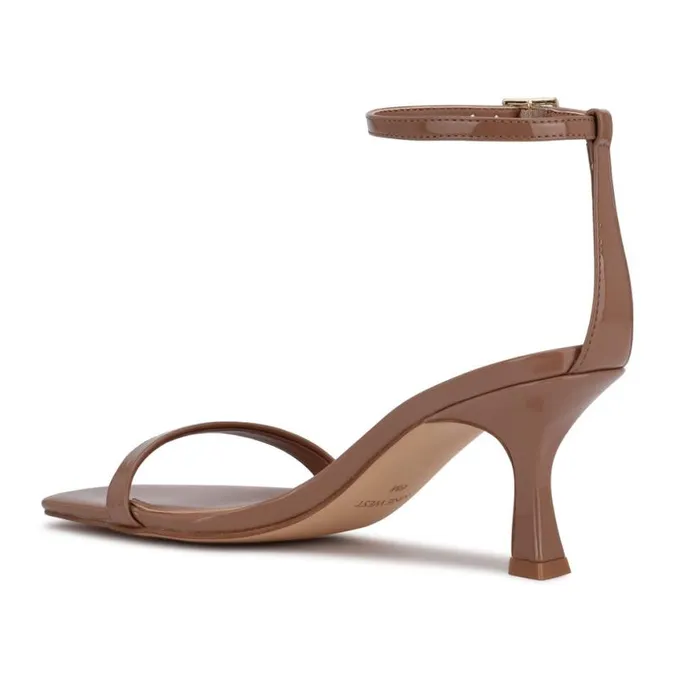 Nine West Sandals Women Ripe Heeled Sandals Clay Patent Nine West Sandals Women Ripe Heeled Sandals Clay Patent