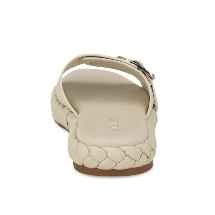 Nine West Sandals Women Shantel Casual Woven Footbed Sandals Chic Cream Nine West Sandals Women Shantel Casual Woven Footbed Sandals Chic Cream