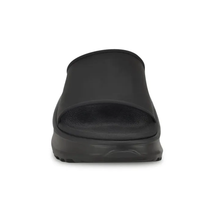 Nine West Sandals Women Sunshin Casual Slide Sandals Black